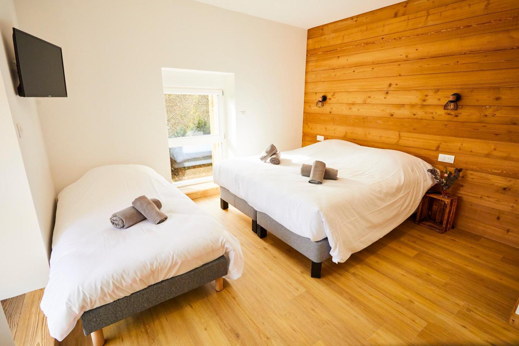 Chalet La Forgerie Piscine Jacuzzi Cinema Exteriér fotografie